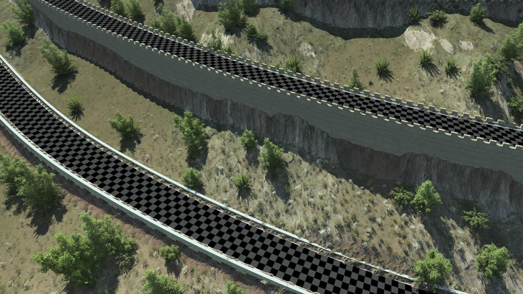 High‑Slope Road Section Pack